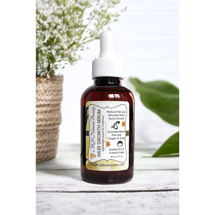 My Natural Beauty HAIR GROWTH SERUM | Hair Loss and Thinning - 2 oz.