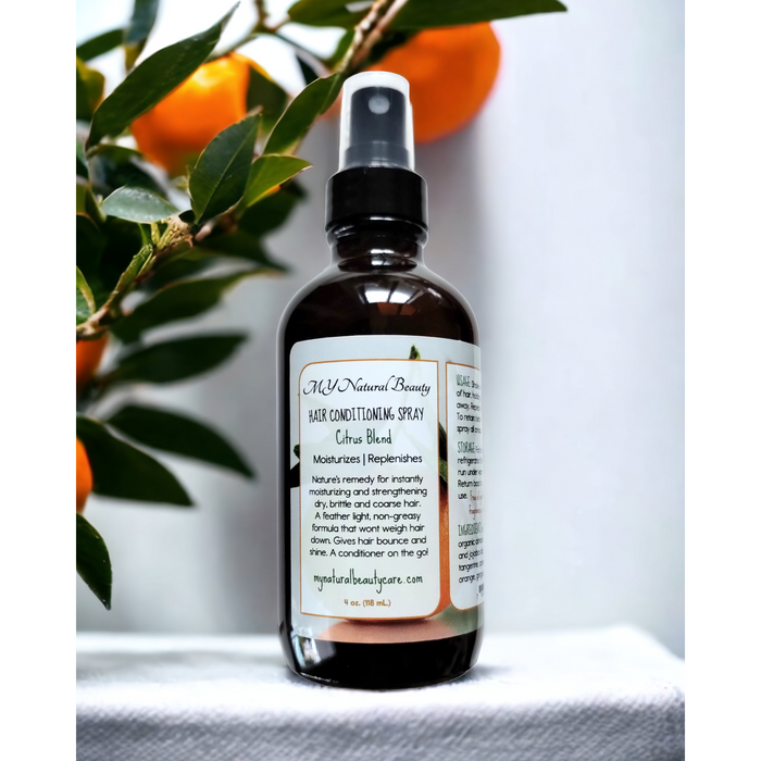 My Natural Beauty Hair Conditioning Spray | TANGERINE and GINGER 4oz