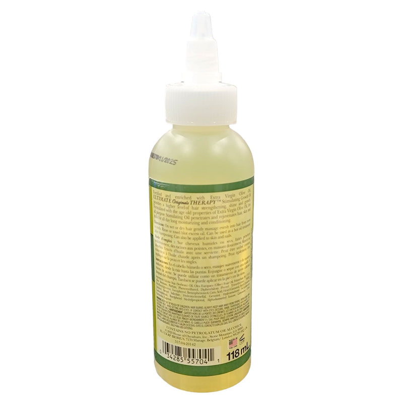 Mill's Beauty Supply Ultimate Originals Therapy Olive Oil, 4oz Hair and Scalp Oil