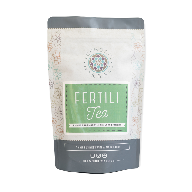 Euphoric Herbals FertiliTea Hormone Balancing Tea Herbal Tea