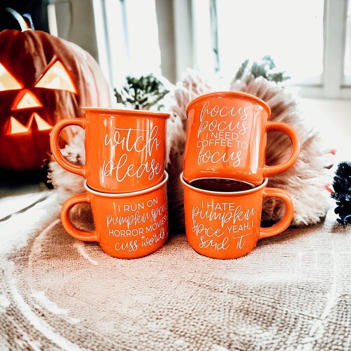 Pumpkin + Horror Mug