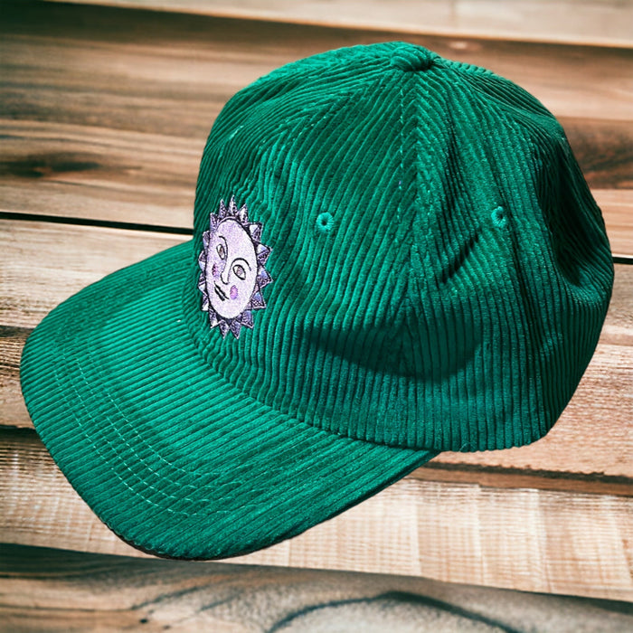 Green Corduroy Hat