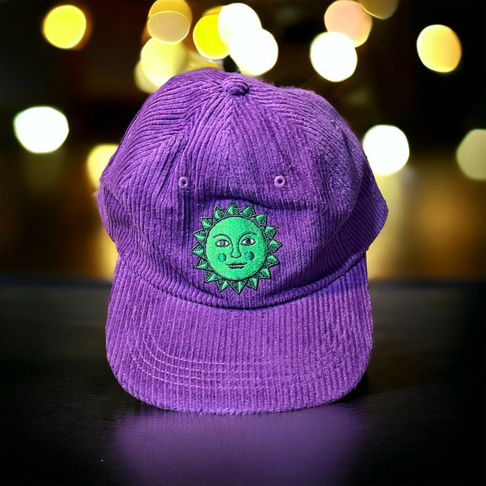 Purple Corduroy Hat