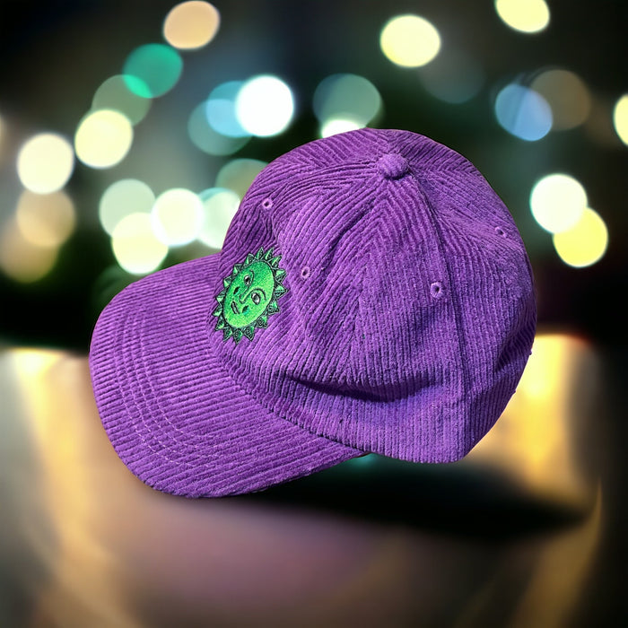 Purple Corduroy Hat