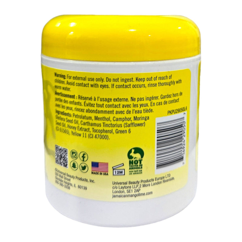 Mill's Beauty Supply Jamaican Mango & Lime Lock Gro Moringa Seed Oil Manuka Honey Hair and Scalp Treatment