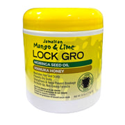 Mill's Beauty Supply Jamaican Mango & Lime Lock Gro Moringa Seed Oil Manuka Honey Hair and Scalp Treatment