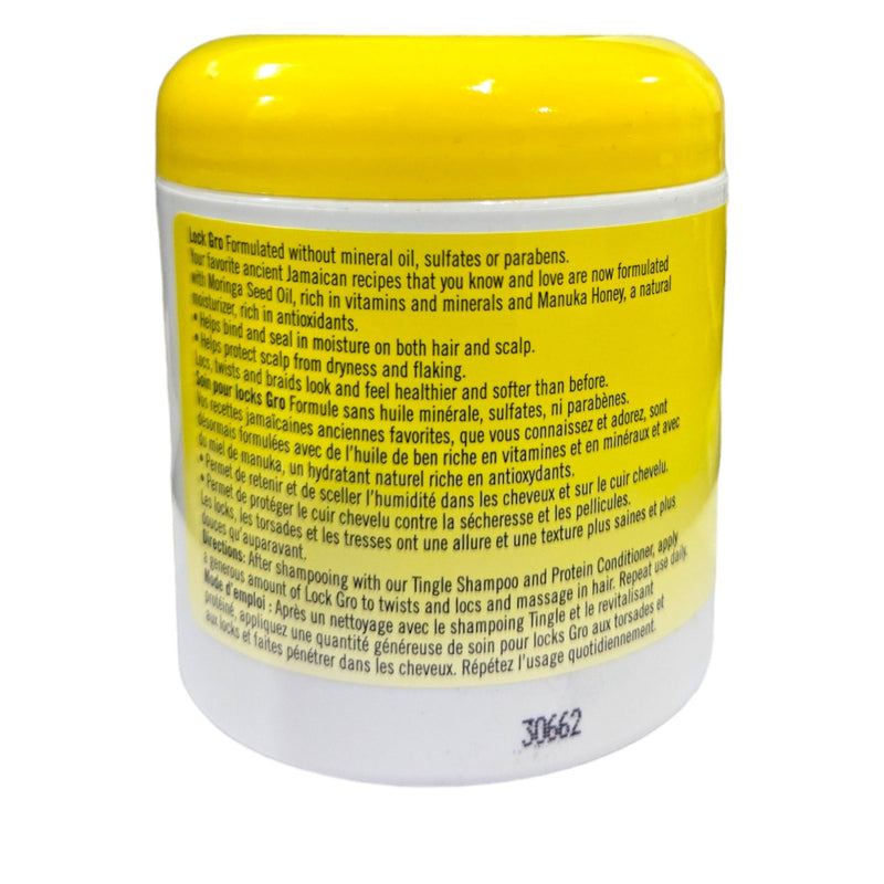 Mill's Beauty Supply Jamaican Mango & Lime Lock Gro Moringa Seed Oil Manuka Honey Hair and Scalp Treatment