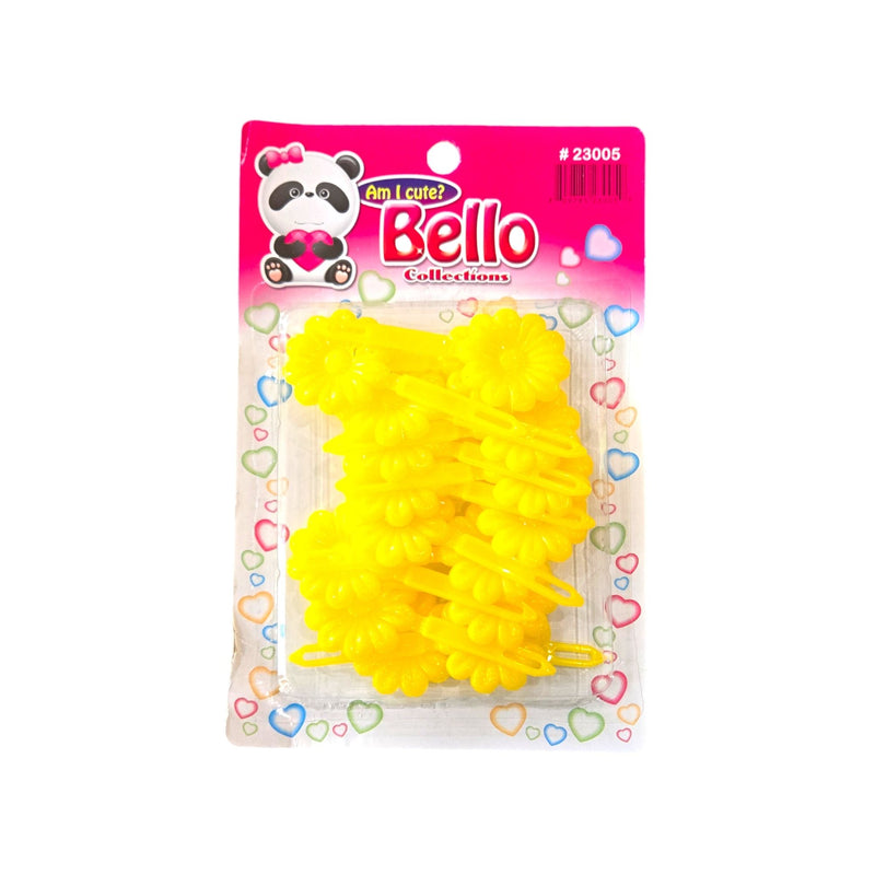 Mill's Beauty Supply Bello Flower Sunflower Barette, 1 pk Hair Accessories