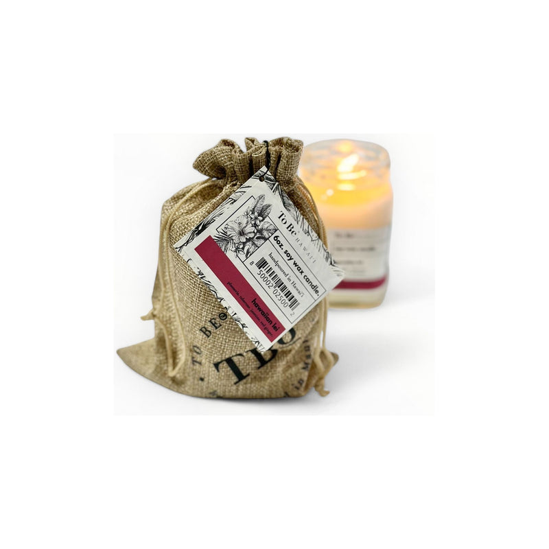 To Be Organics Hawaiian Lei Soy Wax Candle Handmade Soy Candle