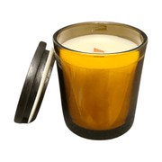 Get a Whiff Co. Amber Jar Crackling Candle Amber