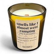 Get a Whiff Co. Amber Jar Crackling Candle Amber