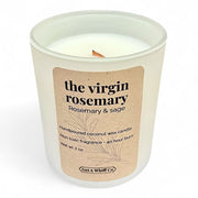 Get a Whiff Co. Matte Jar Crackling Candle Glass