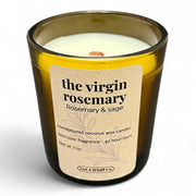 Get a Whiff Co. Amber Jar Crackling Candle Amber