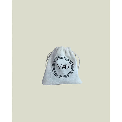 Meadow and Bark Mini Deluxe Travel - Essentials Kit with M&B Canvas Pouch White Smoke
