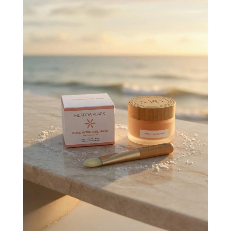 Meadow and Bark Rose Hydrogel Mask
