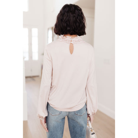 Picture This Top In Blush