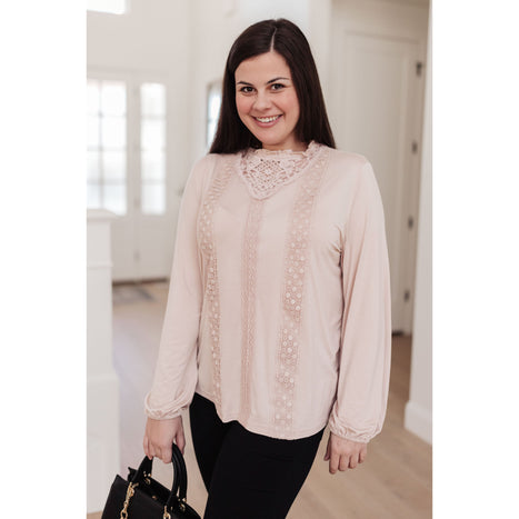 Picture This Top In Blush