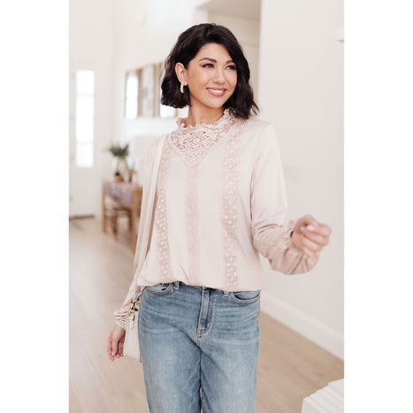 Picture This Top In Blush