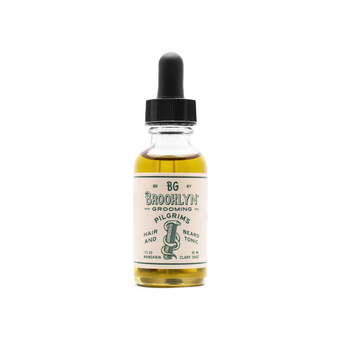 Brooklyn Grooming - Pilgrim'S® Classic Hair And Beard Tonic 1Oz.