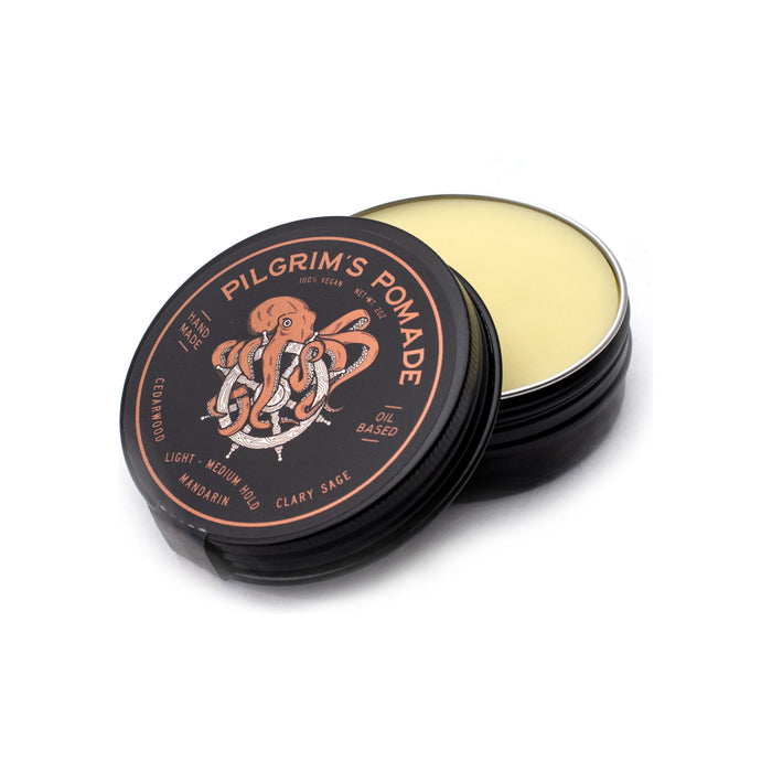 Brooklyn Grooming - Pilgrim'S® Vegan Pomade (Mandarin And Clary Sage)