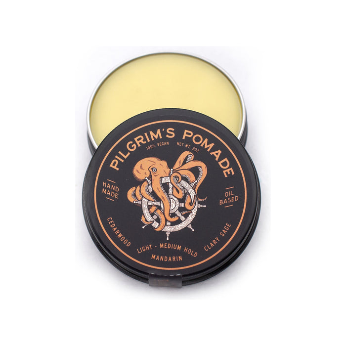 Brooklyn Grooming - Pilgrim'S® Vegan Pomade (Mandarin And Clary Sage)