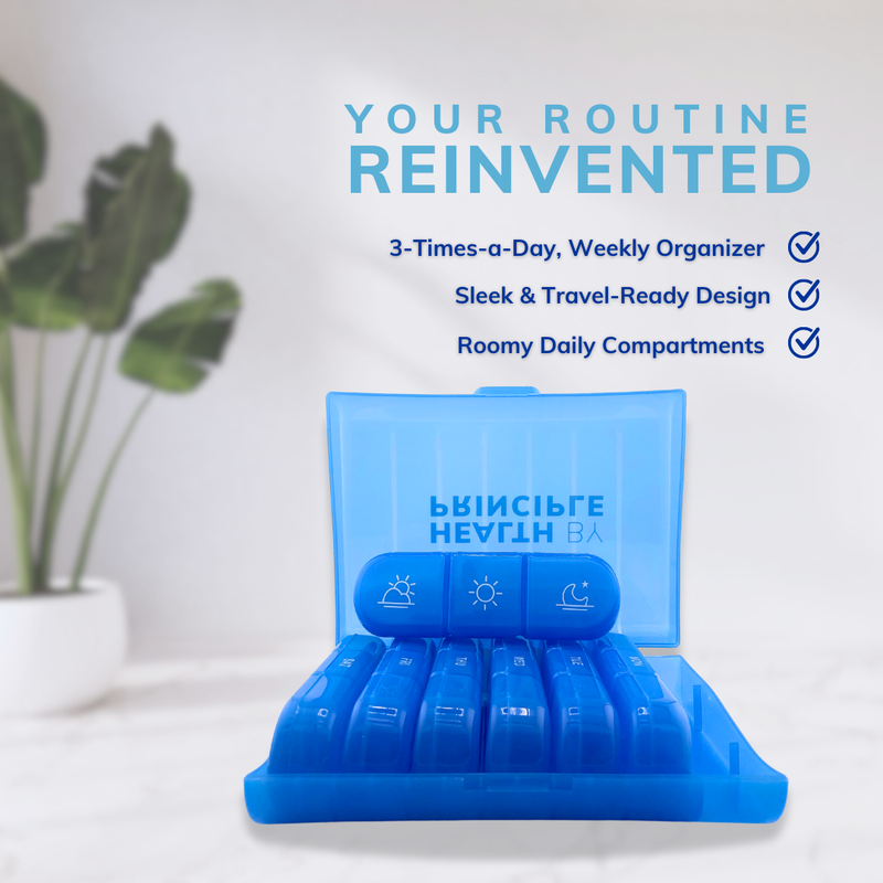 Health By Principle 3-Times-a-Day Pill Organizer