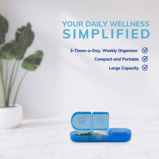 Health By Principle 3-Times-a-Day Pill Organizer