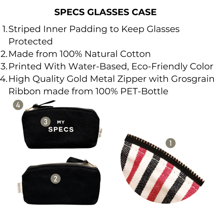 Bag-All - Specs Glasses Case Black