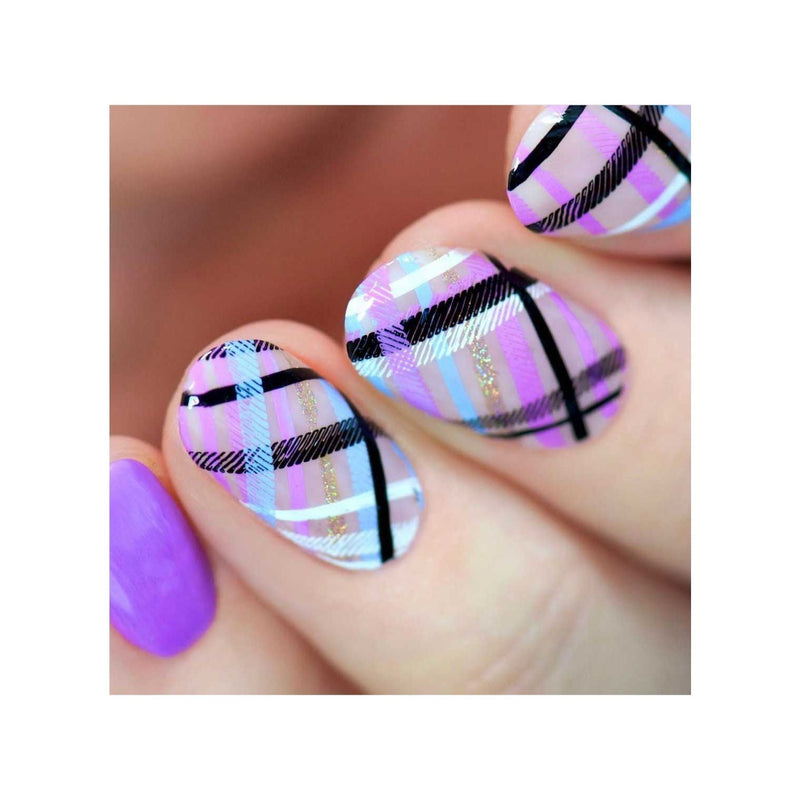 UberChic Beauty Pretty In Plaid-03 Stamping Plate