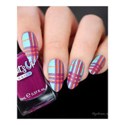UberChic Beauty Pretty In Plaid-03 Stamping Plate