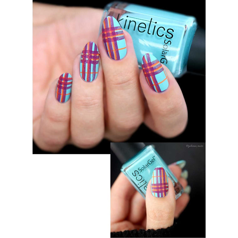 UberChic Beauty Pretty In Plaid-03 Stamping Plate