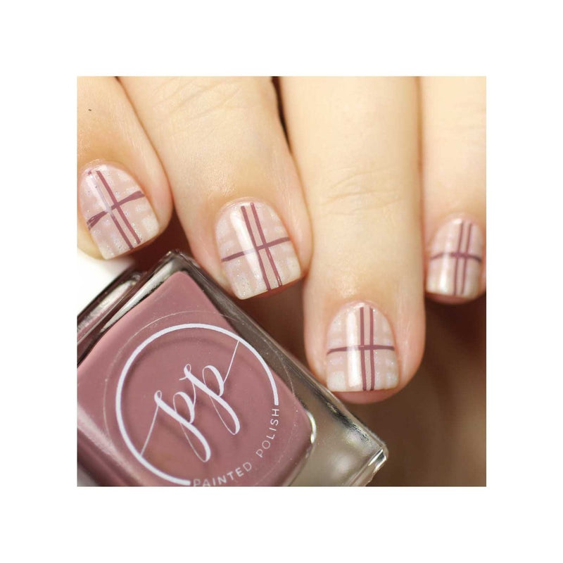 UberChic Beauty Pretty In Plaid-03 Stamping Plate