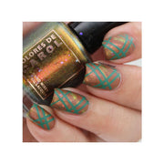 UberChic Beauty Pretty In Plaid-03 Stamping Plate