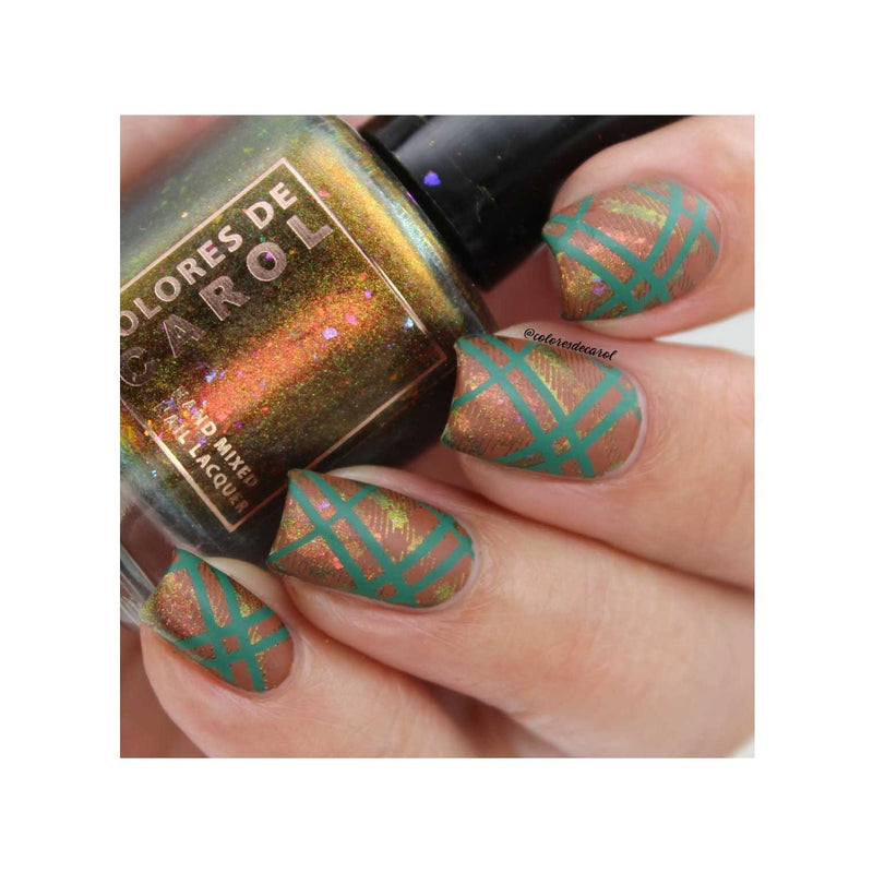UberChic Beauty Pretty In Plaid-03 Stamping Plate