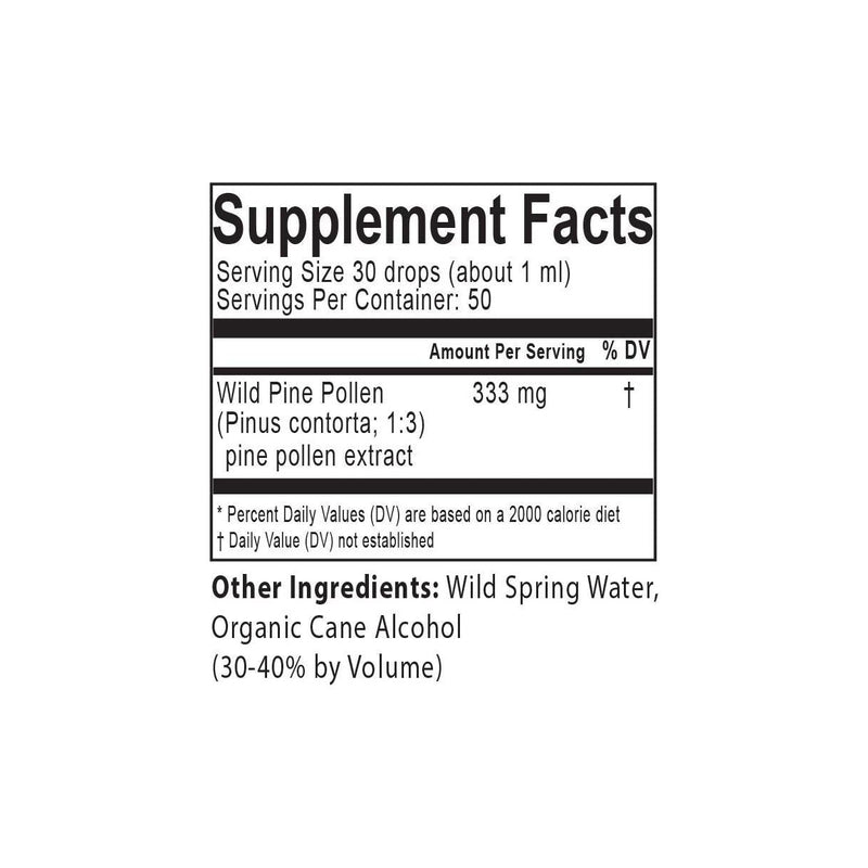 Forager's Kingdom Pine Pollen Tincture Herbal Extract