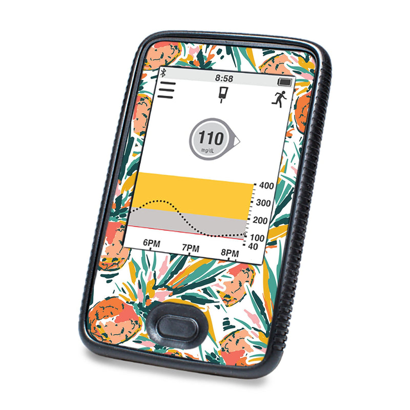 Peelz Pineapple Paradise DEXCOM G6 Touchscreen Receiver Peelz/Stickers