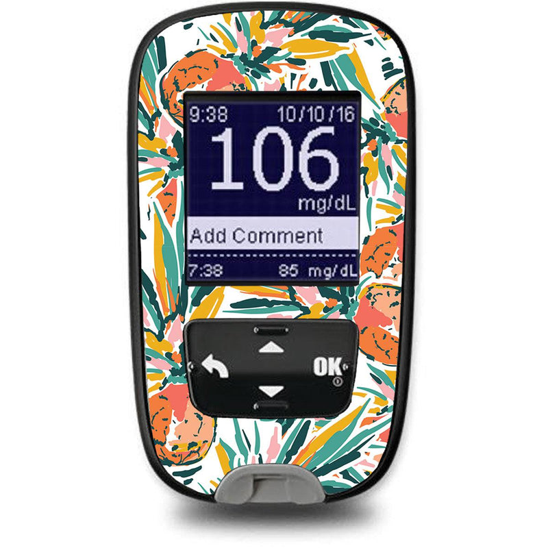 Peelz Pineapple Paradise Sticker for the Accu-Chek Guide Glucometer Peelz/Stickers