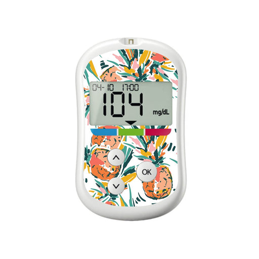 Peelz Pineapple Paradise for OneTouch Verio Flex Glucometer Peelz/Stickers