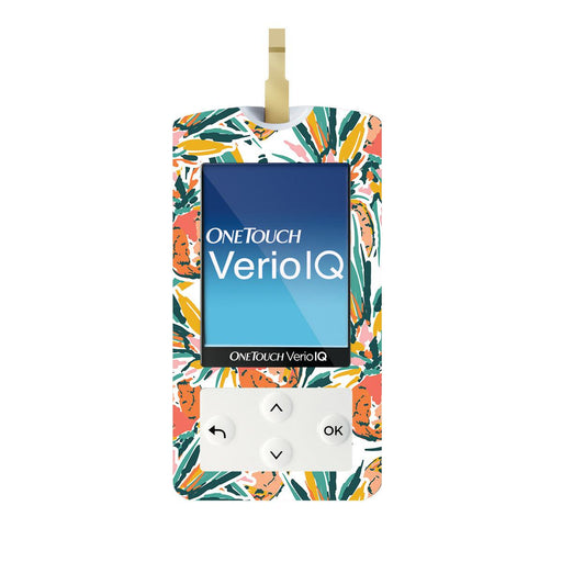 Peelz Pineapple Paradise for OneTouch Verio IQ Glucometer Peelz/Stickers