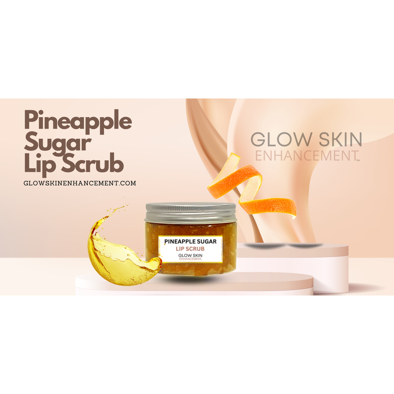 Glow Skin Enhancement LIP SCRUB PINEAPPLE SUGAR Lip Care