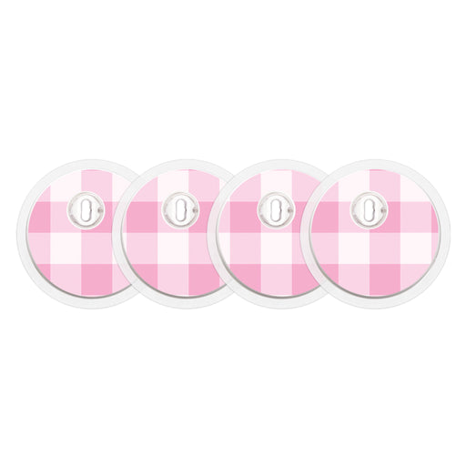 Peelz Pink Plaid Sticker Designed for the FreeStyle Libre 3 Plus & Lingo  Sensor Peelz/Stickers