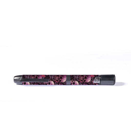 Peelz Pink Skulls InPen - Smart Insulin Pen Peelz/Stickers