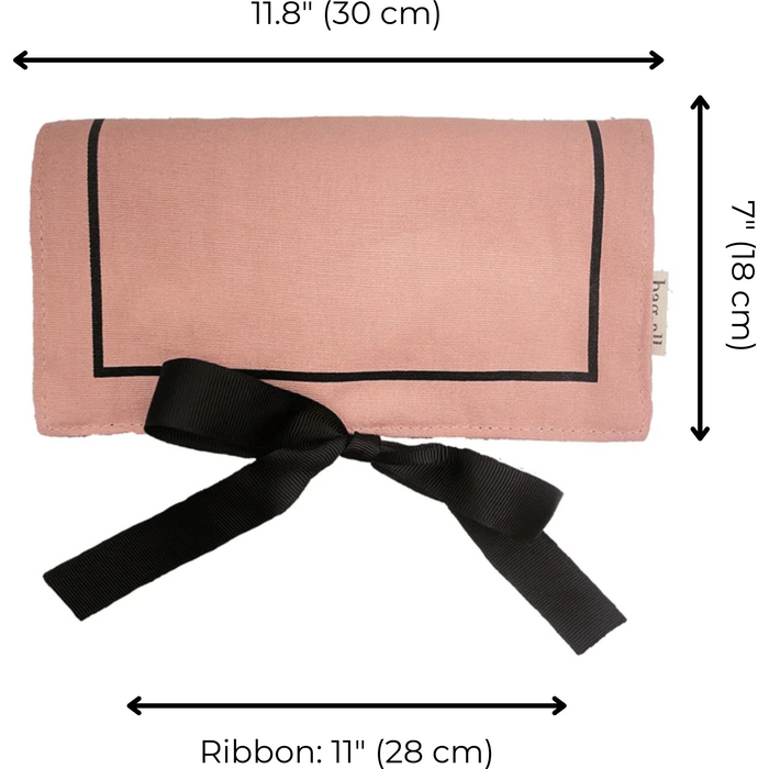 Bag-All - Jewelry Roll, Travel Pouch, Pink/Blush