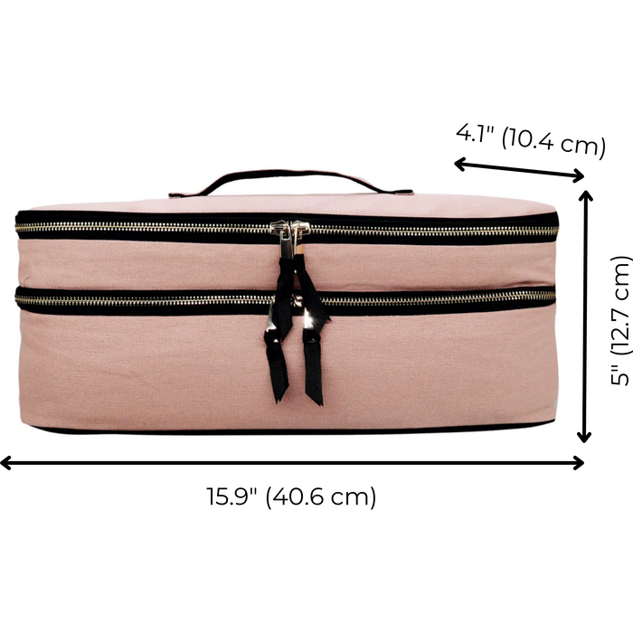 Bag-All - Double Hair Tools Travel Case, Pink/Blush