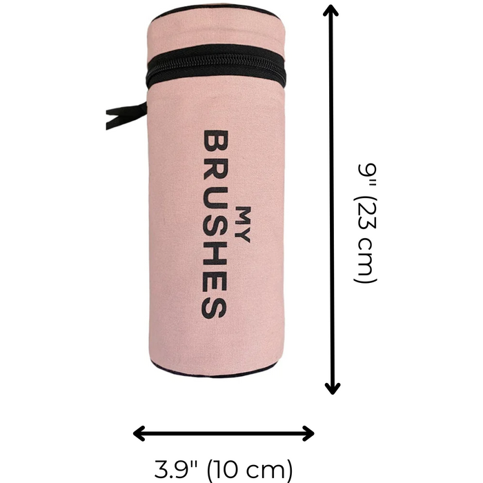 Bag-All - Brushes, Cylinder Case, Pink/Blush