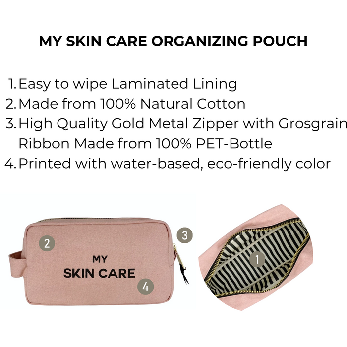 Bag-All - My Skin Care - Organizing Pouch, Pink/Blush