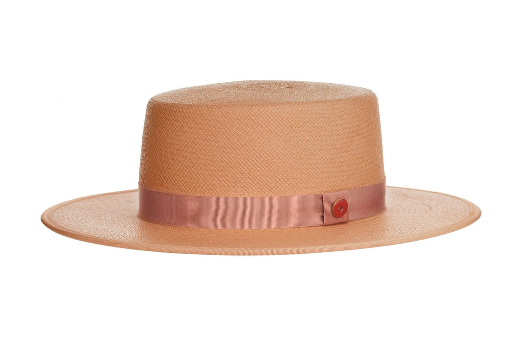 Derby (Salmon Pink Straw)