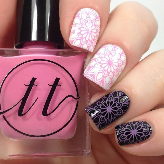 Twinkled T - E-Girl Stamping Polish