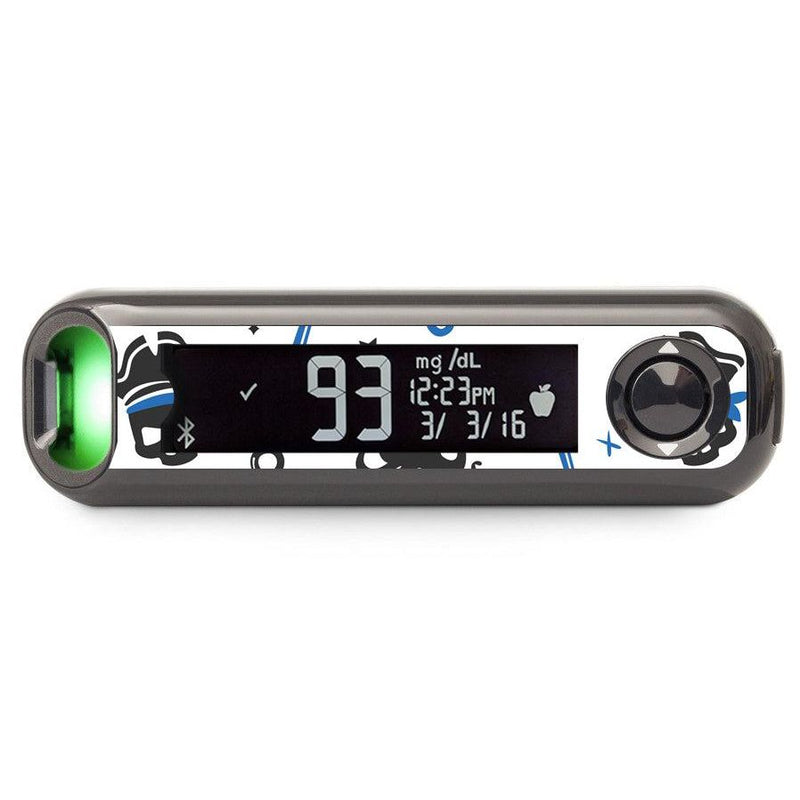 Peelz Pirates Bayer Contour© Next One Glucometer Peelz/Stickers
