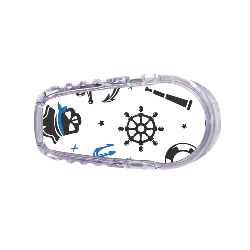 Peelz Pirates Dexcom G6 Transmitter Sticker Peelz/Stickers